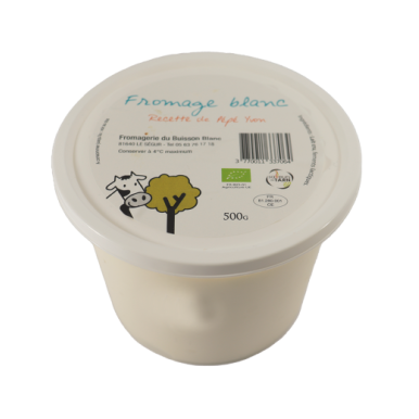 Fromage blanc battu (certifié AB) - Un Gout d'ici
