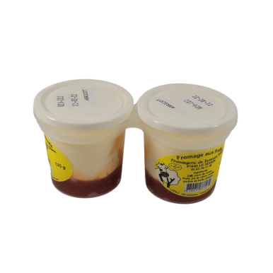 Fromage sur lit d'abricot - Un Gout d'ici