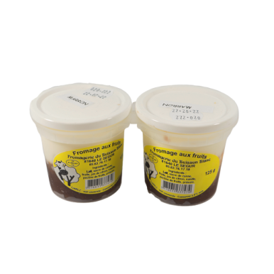 Fromage sur lit de marron - Un Gout d'ici