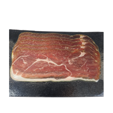 Porc noir - Jambon cru tranché - Un Gout d'ici