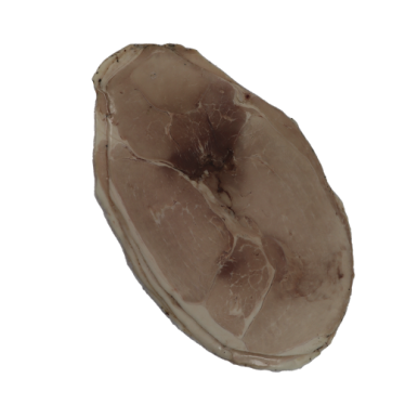 Porc noir - 2 tranches Jambon blanc (sans sel nitrité) - Un Gout d'ici