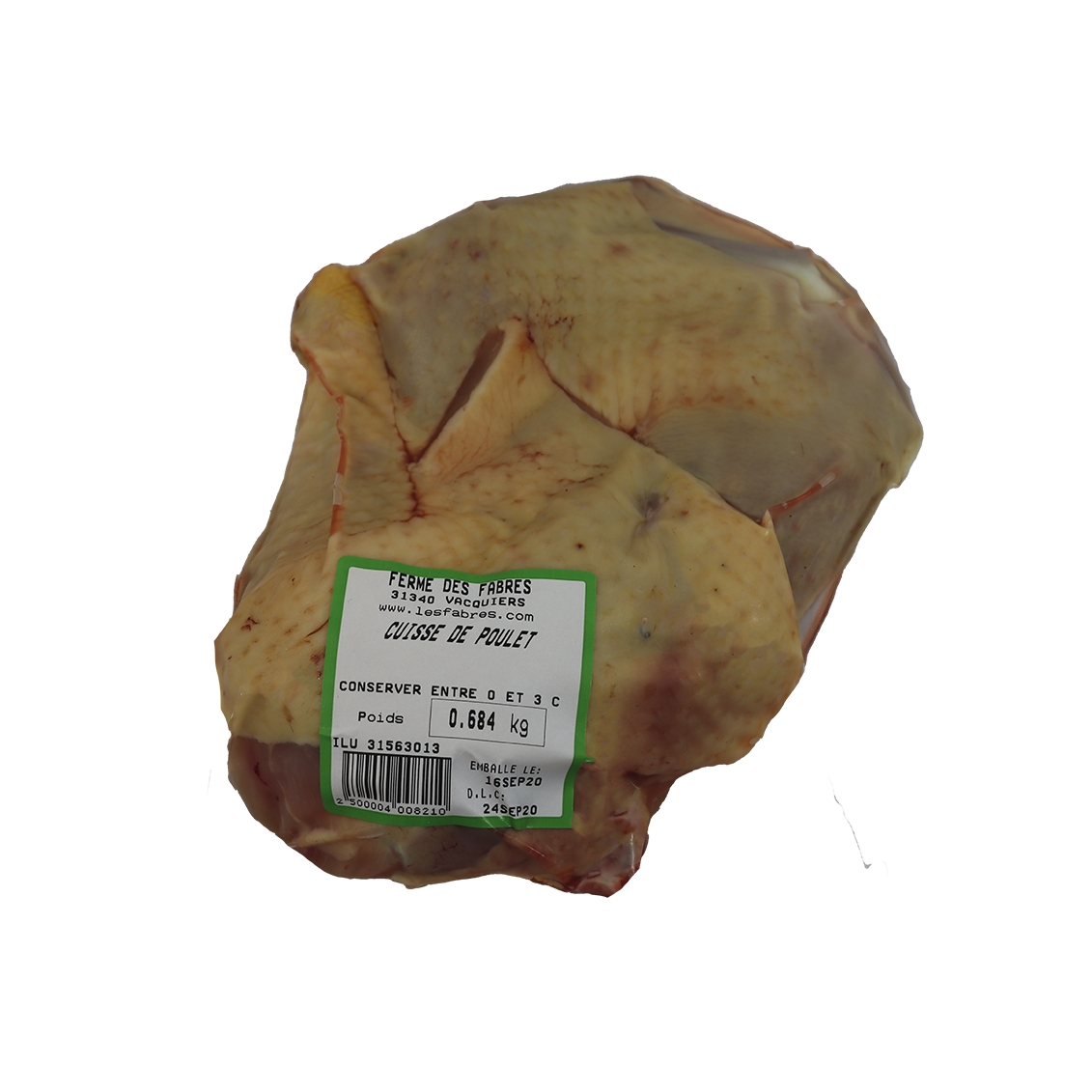 Poulet - 2 cuisses - Un Gout d'ici