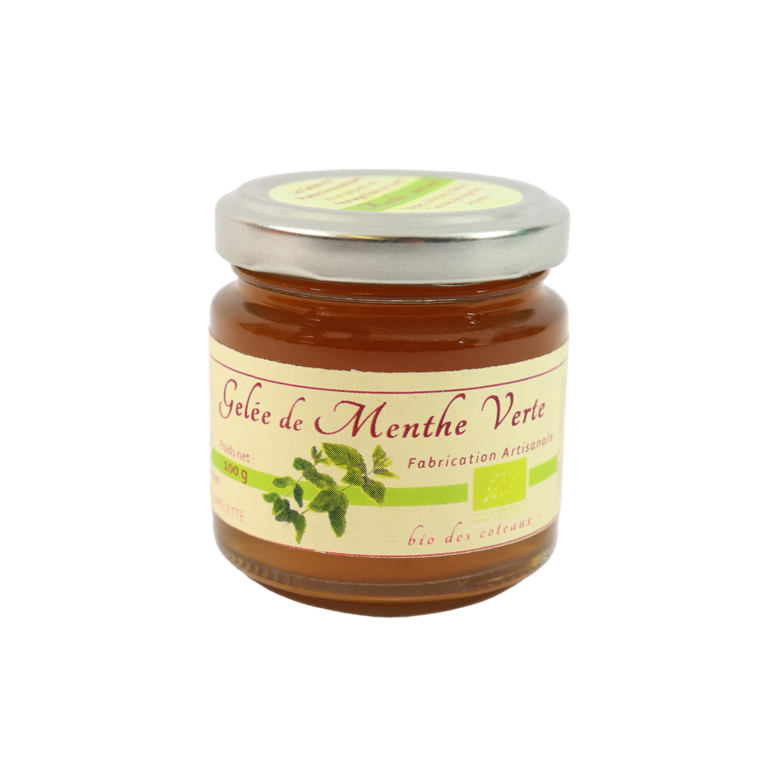 Gelée de menthe verte (Certifié AB)
